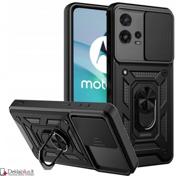 5in1 smūgiams atsparus dėklas su žiedu ir kameros apsauga (Motorola Moto G72)